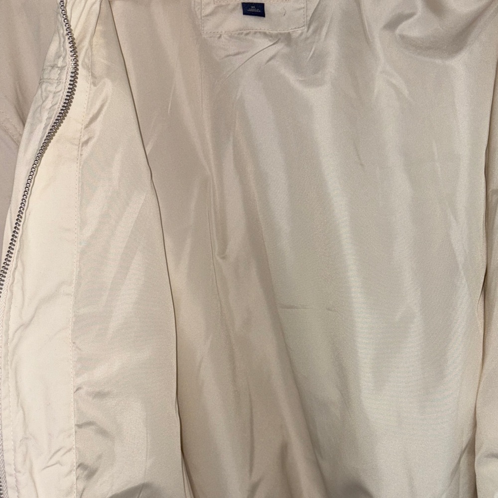 Universal Thread Women's Cream Bomber Jacket - Picture 9 of 10